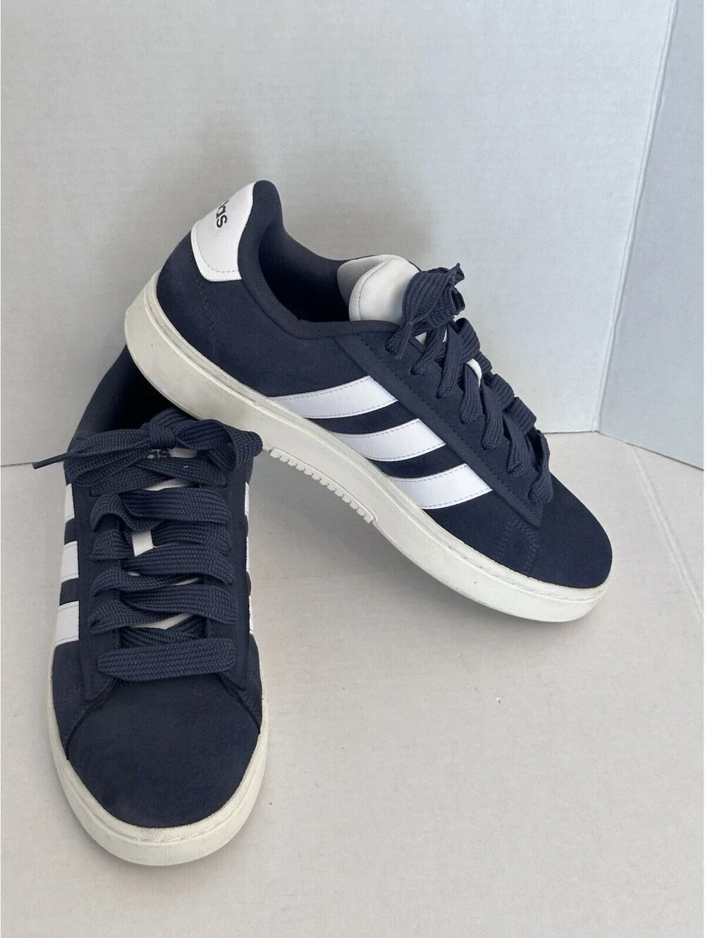 Adidas Grand Court Alpha 00's Core Blue Cloud White Off White Men's 11